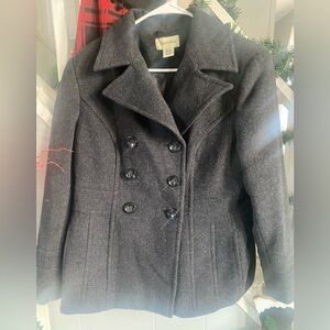 St. John's Bay Charcoal Pea Coat